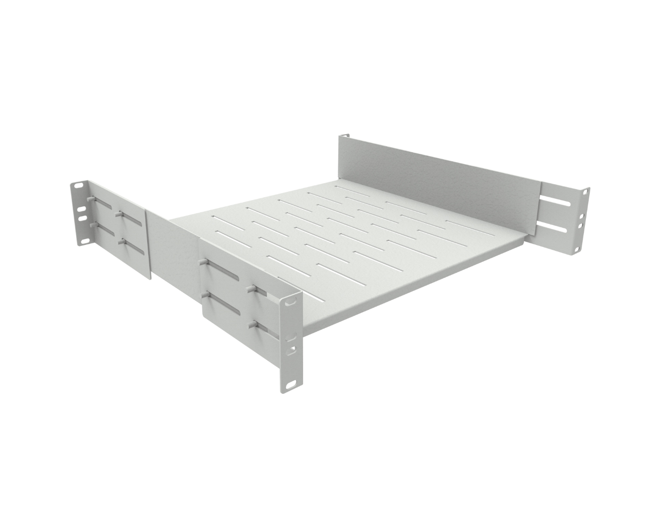 Rack shelfs - adjustable: RPR-19"-480-2U-S-R7035
